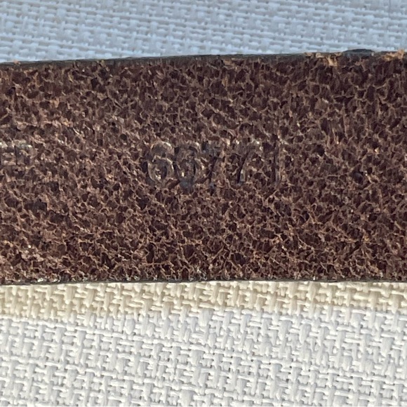 J Crew Double Loop Leather‎ Belt - Picture 6 of 11